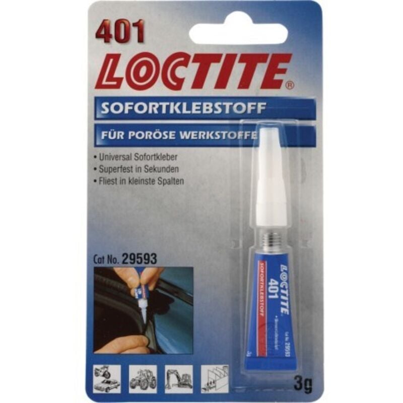 Glue liquide Loctite 401 5g fl (Par 12)