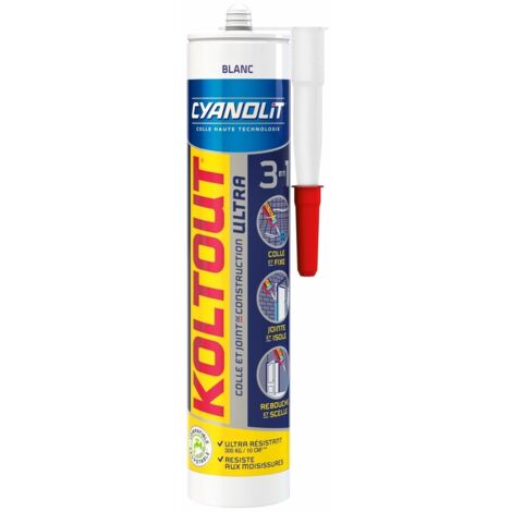 Colle Joint Cart 290ml Ultra Blanc Koltout