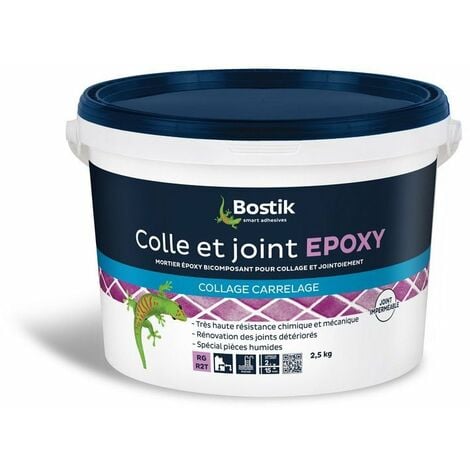 Colle & Joint Epoxy Blanc 2.5 Kg - BOSTIK