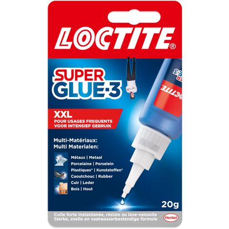 Colle Liquide Loctite Super-Glue3 XXL 20gr