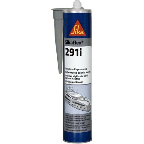 Colle mastic marine SIKA Sikaflex 291i - Gris - 300ml