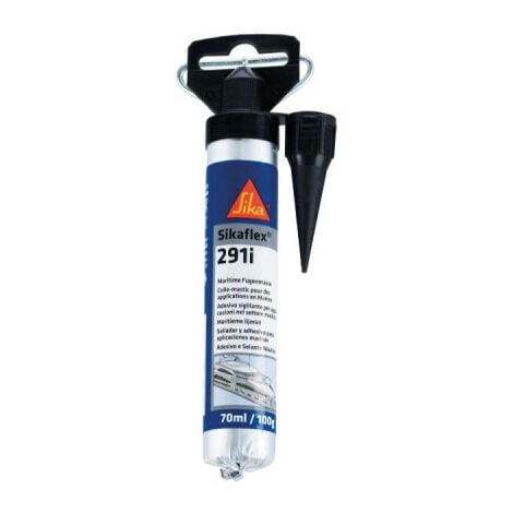 Colle mastic marine SIKA Sikaflex 291i - Noir - Mini recharge 70ml