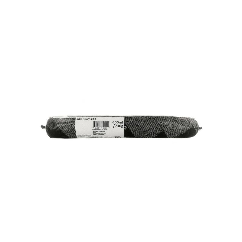 Sika - Colle mastic multi-usages flex 221 - Noir - Recharge 600ml - Noir
