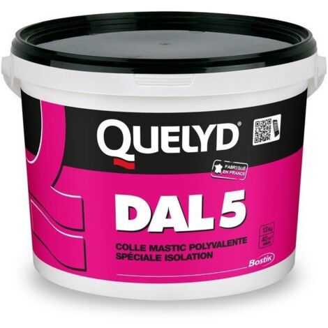 Colle mastic polyvalente spéciale isolation DAL 5  Conditionnement: 13KG