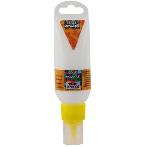 Colle Mosaïque - AMT - 80ml - Sans Solvant - Embout Précis - Application Facile