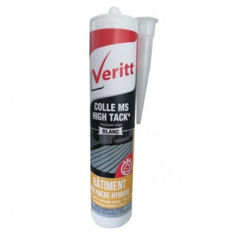 Colle MS High Tack 290ml blanc - VERITT