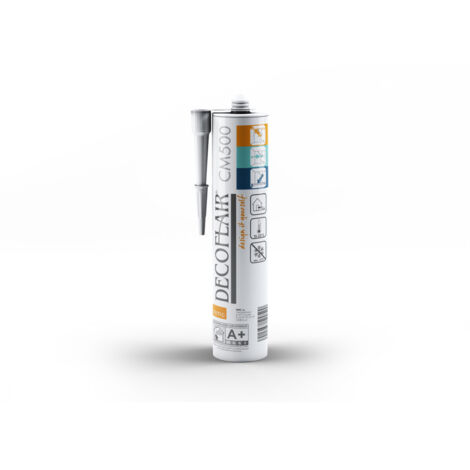 Colle multi-usage 235 x 48 x 68 mm – Prête à l'emploi pour moulures et plinthes – Réduction du gaspillage – 1 pièce – Decoflair - CM500
