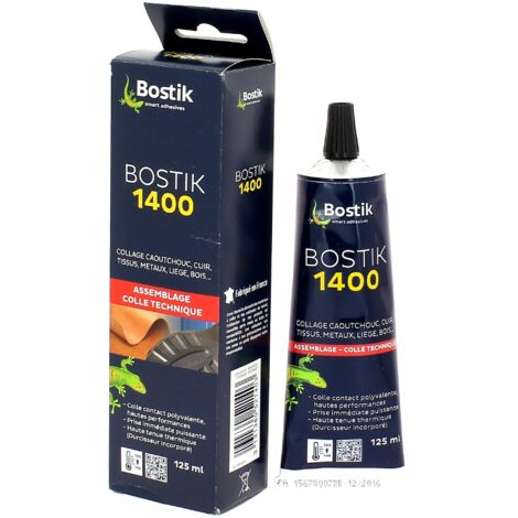 Colle neoprene 125ml bostik 1400 - droguerie accessoire