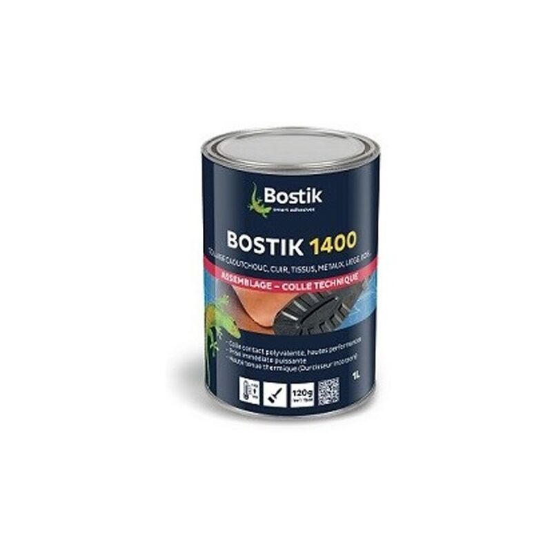 Bostik - Colle Néoprène 1400 boîte de 1 litre