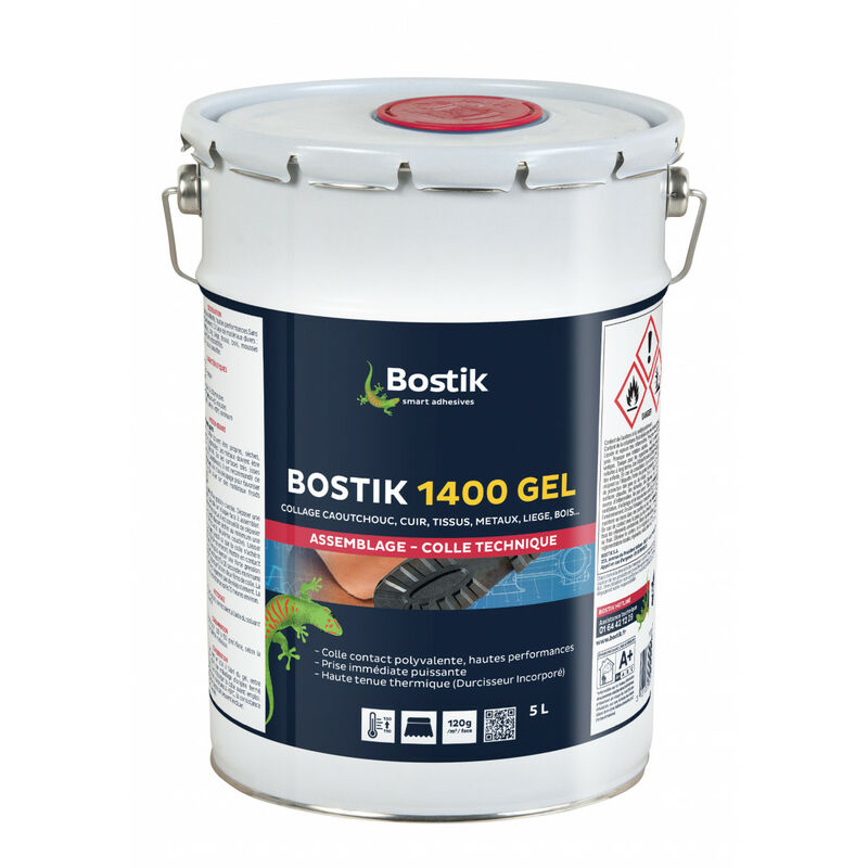 Bostik - Colle contact 1400 gel 5 l
