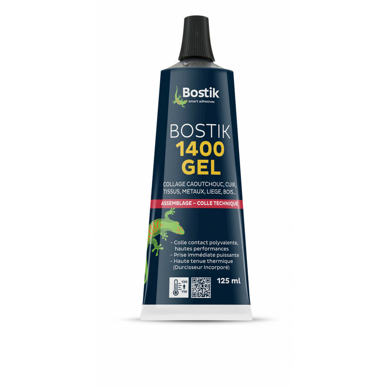 Bostik - Colle contact 1400 gel 125 ml
