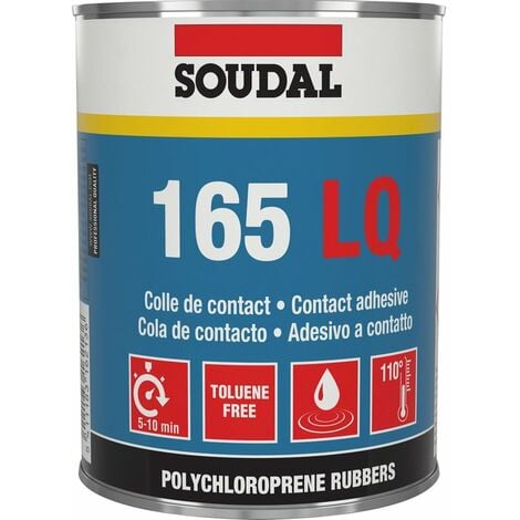 Colle néoprène 165LQ - Liquide - Soudal