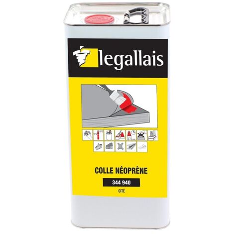 Colle néoprène Cité bidon de 4.5 kg-5 litres - KLEIBERIT CHIMIE