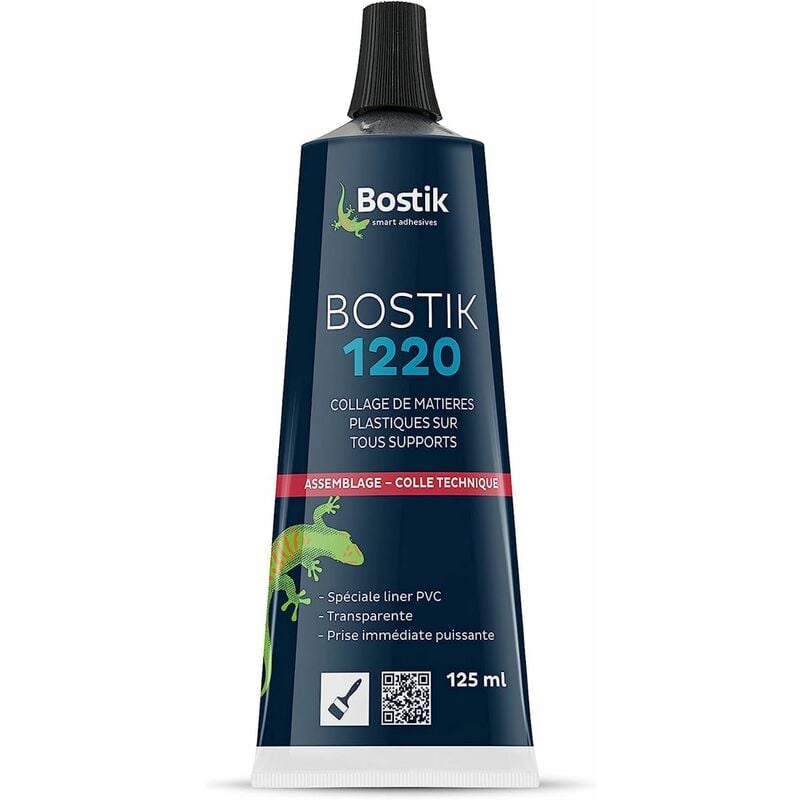 Bostik - Colle contact 1220 Tube de 125 g - 30503010