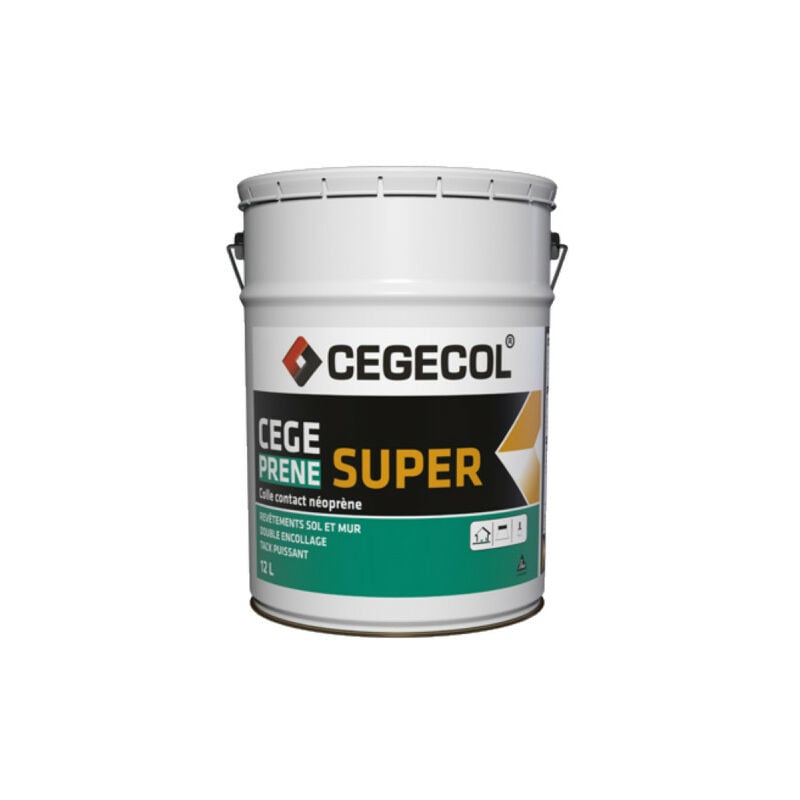 Cegecol - Colle néoprène Cegeprene Super - Ambre - 12L - 497224