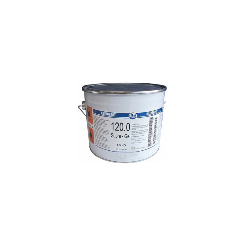 Kleiberit - Colle néoprène supra gel 120.0 - bidon 4,5kg - 120.0.0502