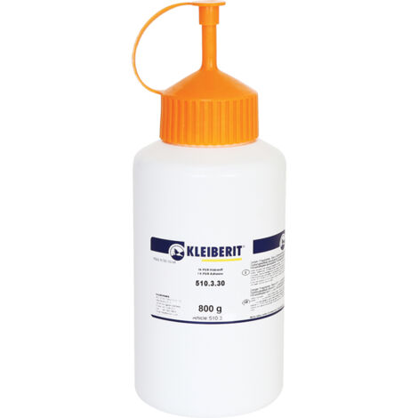 Colle polyuréthane 800 g – Pour collage bois dur et dérivés – Résistance mécanique élevée – Temps ouvert 30 min – Om Klebetechnik
