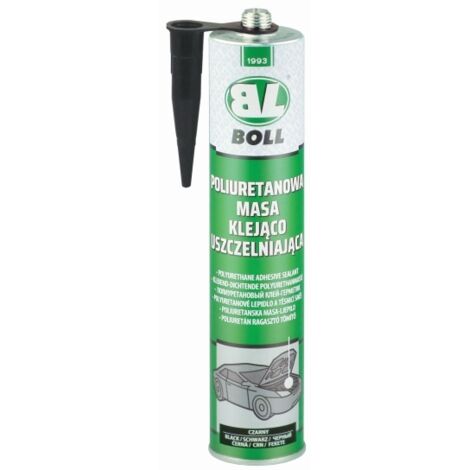 Colle polyuréthane noire pour mastic et scellement, flacon de 310 ml