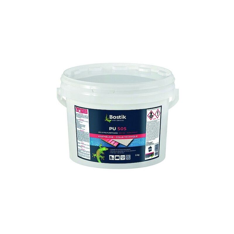 Bostik - Colle polyuréthane 505 - 5 kg