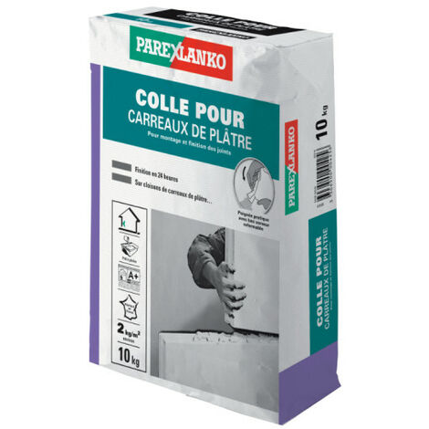Colle pour carreaux de plâtre PAREXLANKO - 10kg - 02809