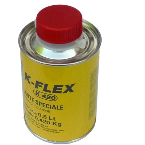 Colle pour isolant calorifuge avec pinceau 0,50 L