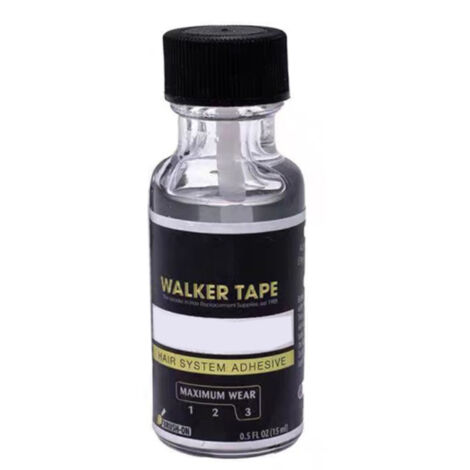 Colle pour perruque à dentelle 15ml, adhésif fort et séchage rapide pour système capillaire