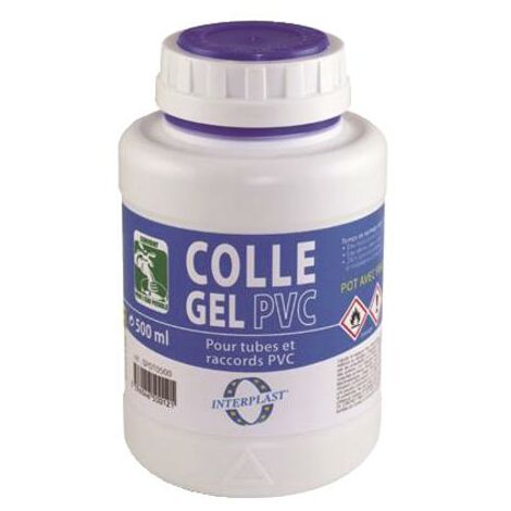 Colle pour PVC 240ml pinceau - Interfix