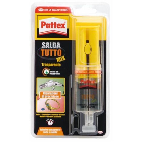 COLLE « POWER EPOXY SALDATUTTO » SERINGUE 28 g