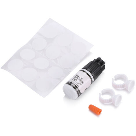 Colle professionnelle pour extensions de cils noirs, outil de maquillage durable et adhésif