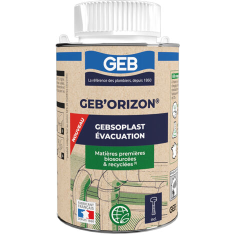 Colle PVC gel évacuation 250ml éco conçu - GEB