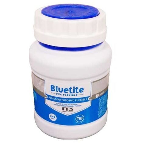 Colle PVC pression pour tuyaux rigides et souples – Pot de 250 g – Liaison solide et durable – Liquide inflammable – Piscineo