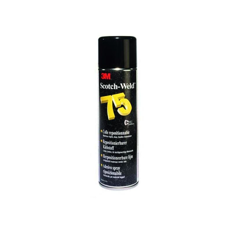 3M - Colle en aérosol repositionnable scotch weld 75 - 500 ml