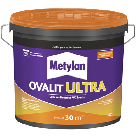 colle revêtements muraux ovalit ultra 5kg - metylan