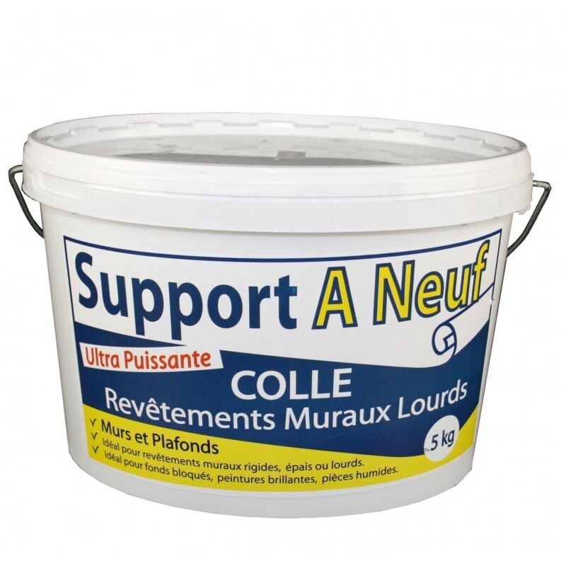 Support A Neuf - Colle revêtement mural lourd, 5 kg