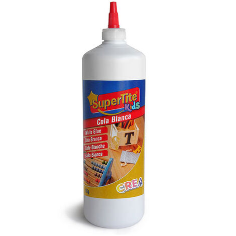 Colle Scolaire Blanche Bidon 1kg A2718 Supertite