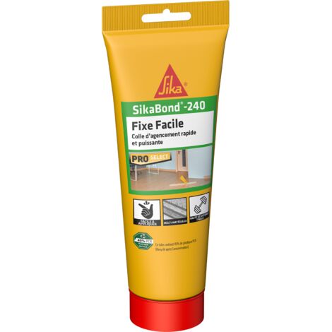 Colle Sikabond 240 Fixe Facile - Blanc Tube 70g