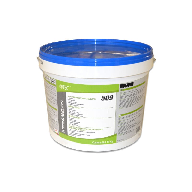 Décoweb - Colle sol textile - Moquette - Fibre végétale - 15 kg