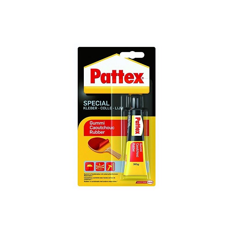 Pattex - 1472003 colle forte spécialité caoutchouc tube 30 g