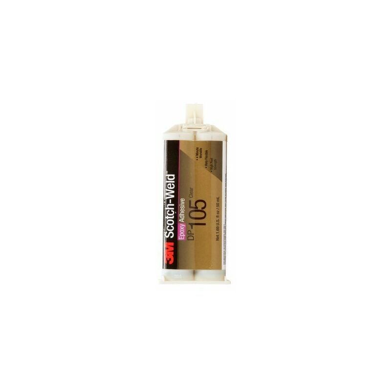 Adhésif Scotch-Weld DP105 Transparent, Liquide Cartouche double 48 ml ( Prix pour 1 )