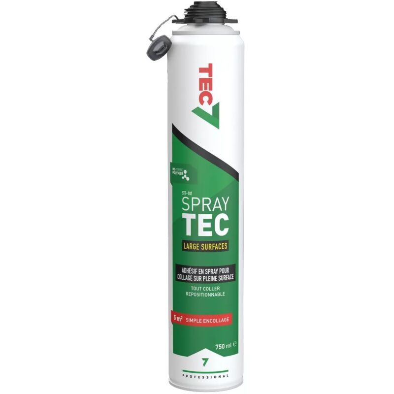 Tec7 - Colle Spraytec ST7-101 - ms Polymere hybride pulvérisable - 750 ml - 530001227