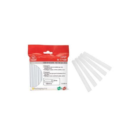 Colle thermofusible transparente 7x100mm