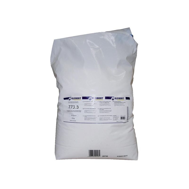 Kleiberit - Colle thermoplastique incolore 773.3, pour plaqueuses de chants droits et centres d'usinage granulés sac de 20 kg