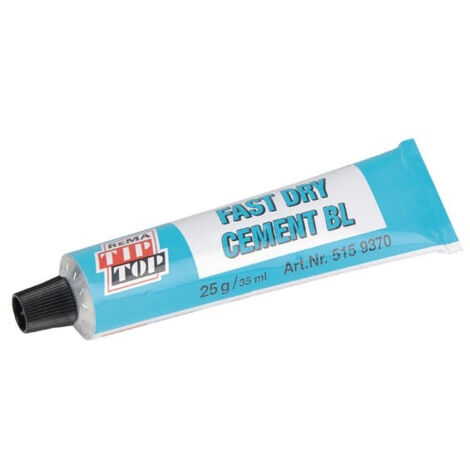 Colle tip-top rematiptop tube 25g séchage rapide application facile