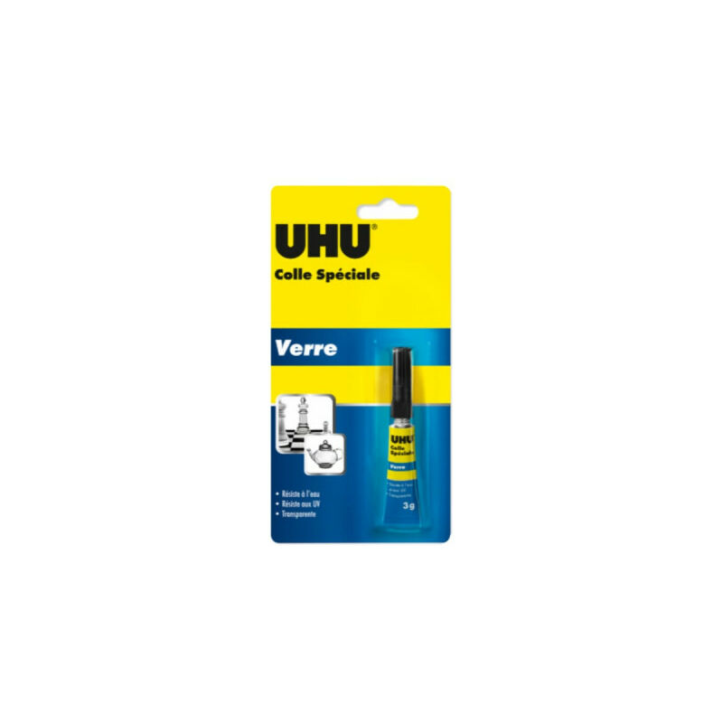 Colle spéciale verre - 3g - 34110 - UHU