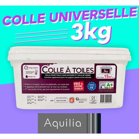 COLLE UNIVERSELLE COLLATOILE REVETEMENT MURAUX 3 kg (15m2)