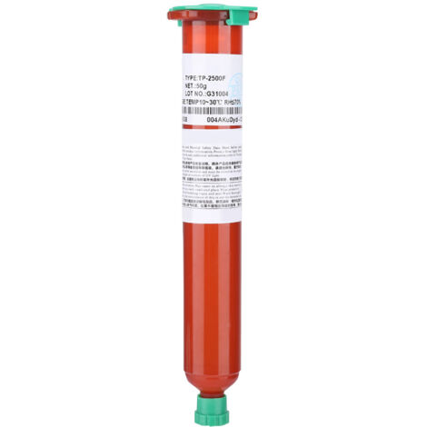 Colle UV LOCA TP2500F 50g pour Réparation Écran Samsung, Verre et Lentille LCD