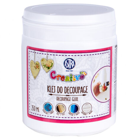 Colle vinyle Astra pour scrapbooking, découpage et projets créatifs 250 ml