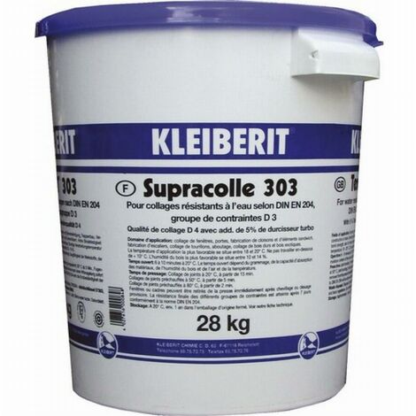 KLEIBERITCHIMIESARL D3/D4 KLEIBERIT 303.0 - seau 28kg avec membrane pour vanne - 303.0.3005