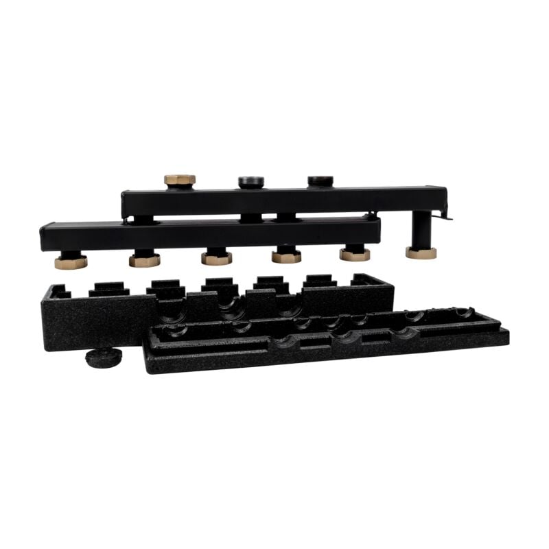 Wolf - manifold bar 2072198 3 cercles pour groupe de tuyauterie, pour dn 25 et dn 32