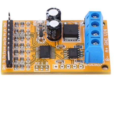 Collecteur Analogique 7 Canaux RS485 avec Codes Fonction Modbus RTU 03 et 06
